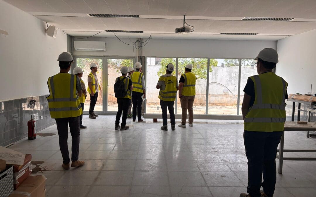 Visita del director general d’Infraestructures Educatives a l’IES Albal